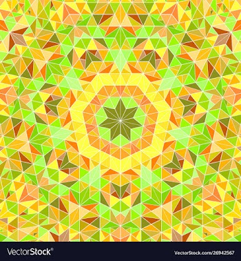 Dynamic abstract colorful triangle pattern mosaic vector image