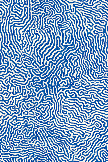 Dynamic Blue Water Ripple Seamless Pattern