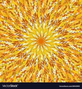 Dynamic colorful abstract round mosaic background vector image
