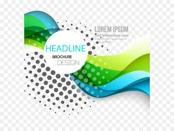 Dynamic fashion curve lines background vector material 
