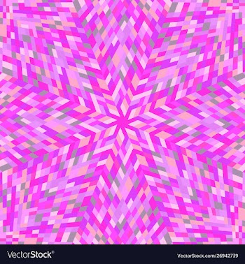 Dynamic geometrical abstract circular burst vector image