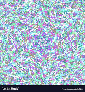 Dynamic geometrical abstract radial pattern vector image