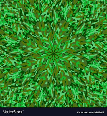Dynamic geometrical colorful tiled pattern mosaic vector image
