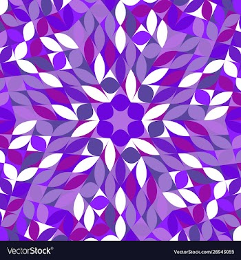 Dynamic geometrical hypnotic radial mosaic vector image