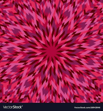 Dynamic geometrical round tile pattern mosaic vector image