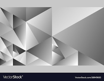 Dynamic gray geometric gradient mosaic triangular vector image