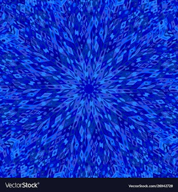 Dynamic hypnotic colorful round tiled pattern vector image