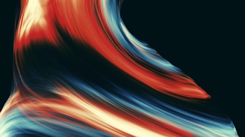 Dynamic Neon Light Painting Abstract