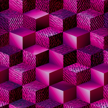 Dynamic Pink Geometric Background