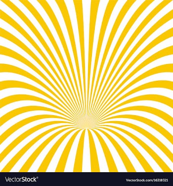Dynamic ray burst background - design from curved vector image