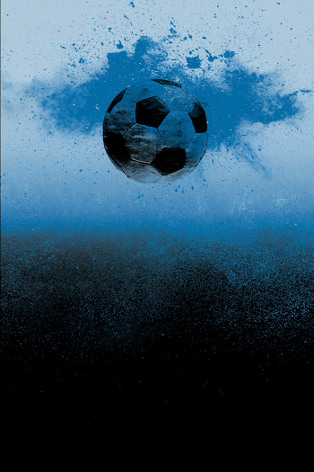 Dynamic Soccer Poster Background