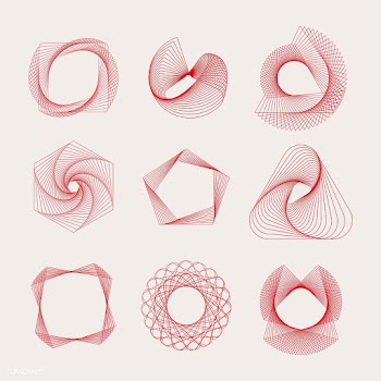 Dynamic wave badge set | Free stock vector - 487008