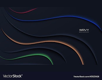 dynamic wavy black abstract background color light