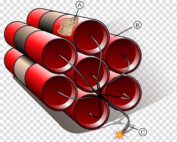Dynamite Nitroglycerin Explosive material Invention Explosion, dynamite transparent background PNG clipart