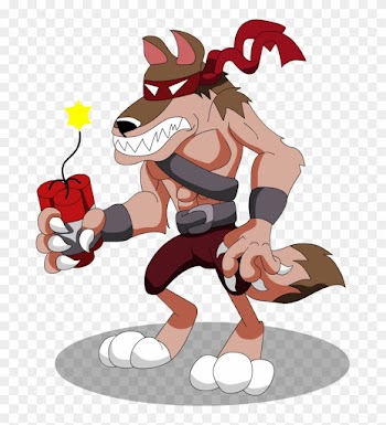 Dynamite Wolf By Gregtoon07 - Cartoon