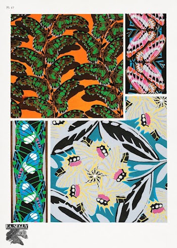 E.A. S&eacute;guy's vintage butterflies pattern | Free Photo Illustration - rawpixel