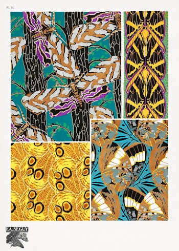 E.A. S&eacute;guy's vintage butterflies pattern | Free Photo Illustration - rawpixel