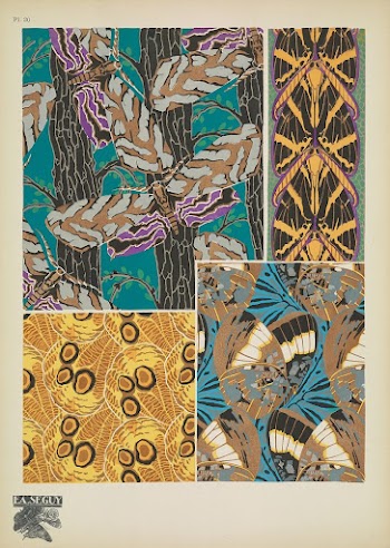E.A. S&eacute;guy's vintage butterflies pattern | Free Photo Illustration - rawpixel
