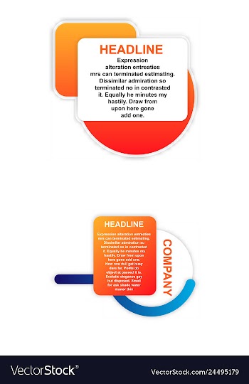 E-commerce banner set nice plastic cards in vector image