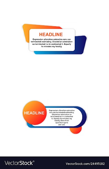 E-commerce banner set nice plastic cards in vector image