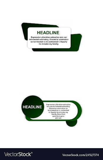 E-commerce banner set nice plastic cards in vector image
