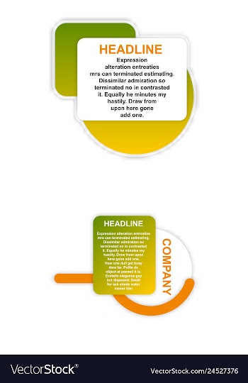 E-commerce banner set nice plastic cards in vector image