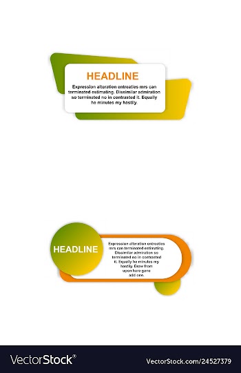 E-commerce banner set nice plastic cards in vector image