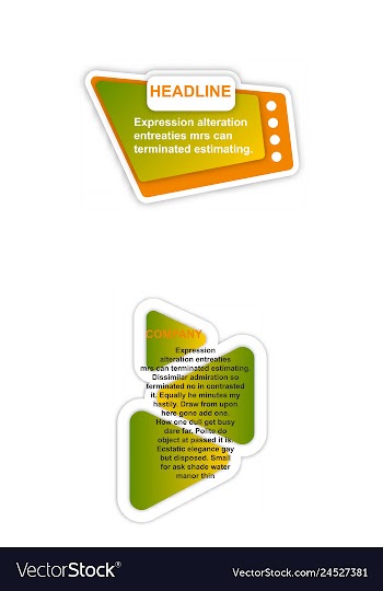 E-commerce banner set nice plastic cards in vector image