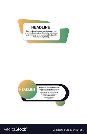 E-commerce banner set nice plastic cards in vector image