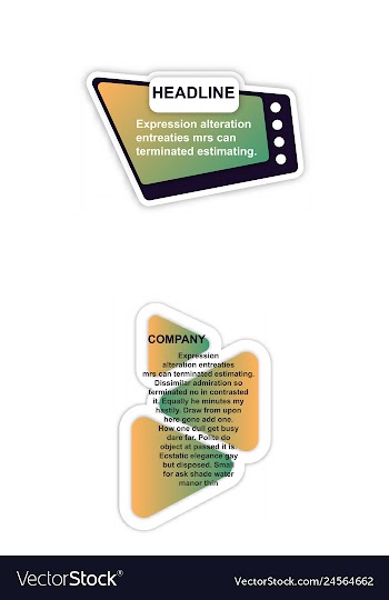 E-commerce banner set nice plastic cards in vector image