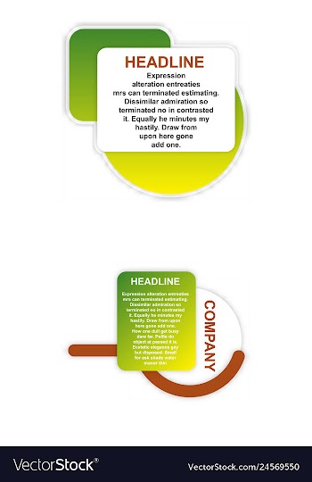 E-commerce banner set nice plastic cards in vector image