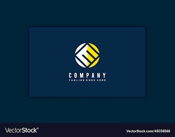 e letter logo design