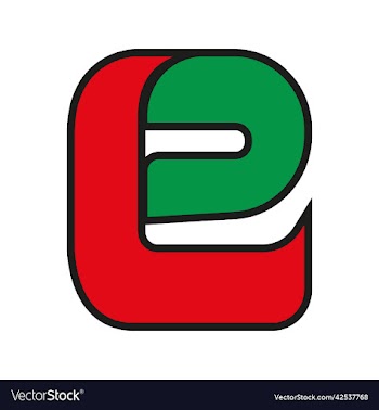 e letter type logo
