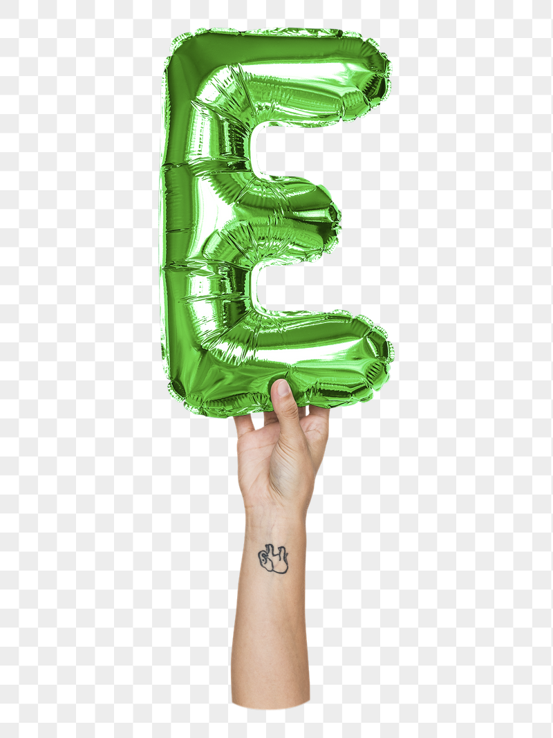 E png English alphabet, balloon | Free PNG - rawpixel