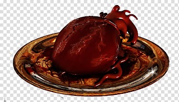 E S Bloody heart, red heart transparent background PNG clipart