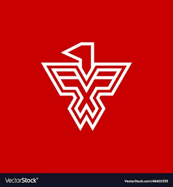 eagle flag abstract design