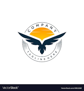 eagle logo design simple eagle icon