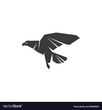 Eagle logo vector image