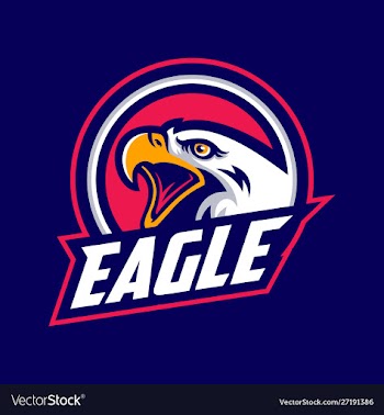 Eagle logo vector image