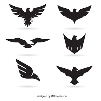 Eagle logos Free Vector