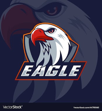 eagle mascot logo