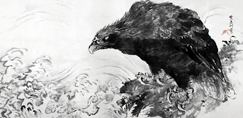 Eagle on Rock by Waves | Free Photo Illustration - rawpixel
