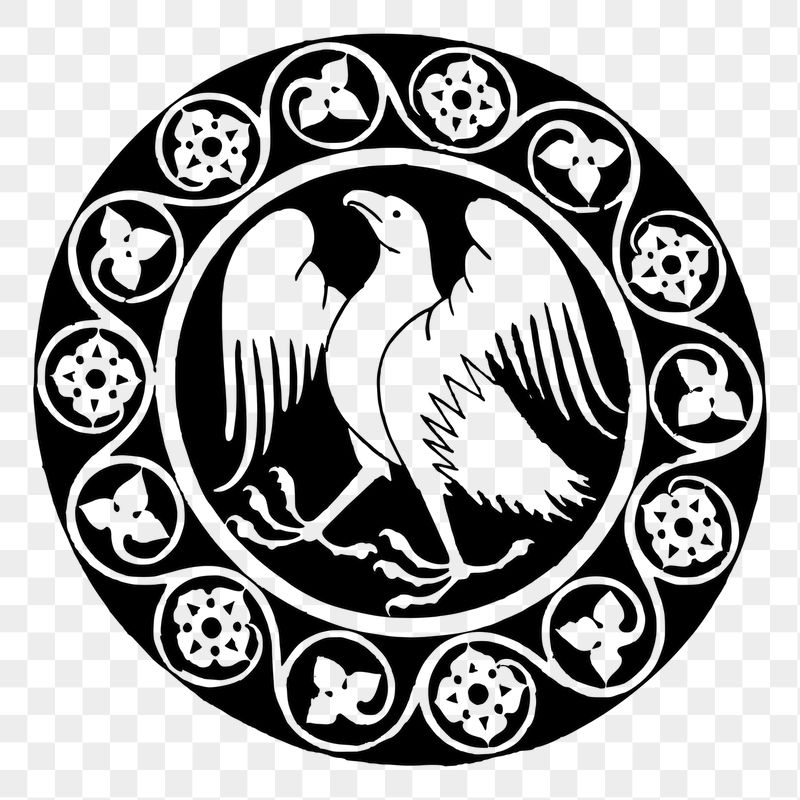 Eagle ornate badge png sticker, | Free PNG - rawpixel