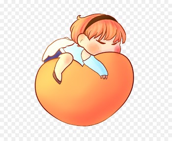 Ear, Character, Fruit, Cartoon, Orange PNG