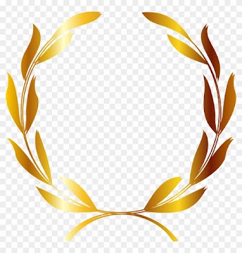 Ear Rice Wheat Clip Art - Gold Laurel Wreath Crown Png