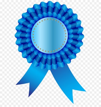 Earless seal Ribbon Sealing wax - Blue Seal Ribbon Free PNG Clip Art Image 