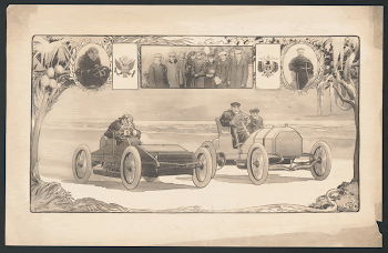 [Early 20th century automobile race] | Free Photo - rawpixel