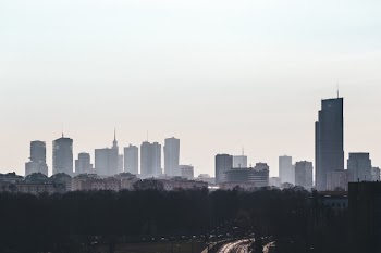 Early morning in the city