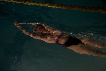Early morning swimmer. Original public | Free Photo - rawpixel