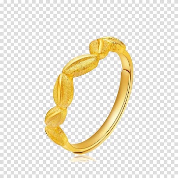 Earring Chow Tai Fook Gold Jewellery, Jewelry Rings transparent background PNG clipart